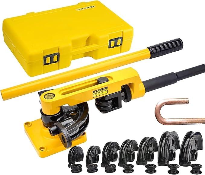 Pipe Bending Device Hydraulic 3/8 to 1 Inch / 10-25mm Manual Tube Bender Rental