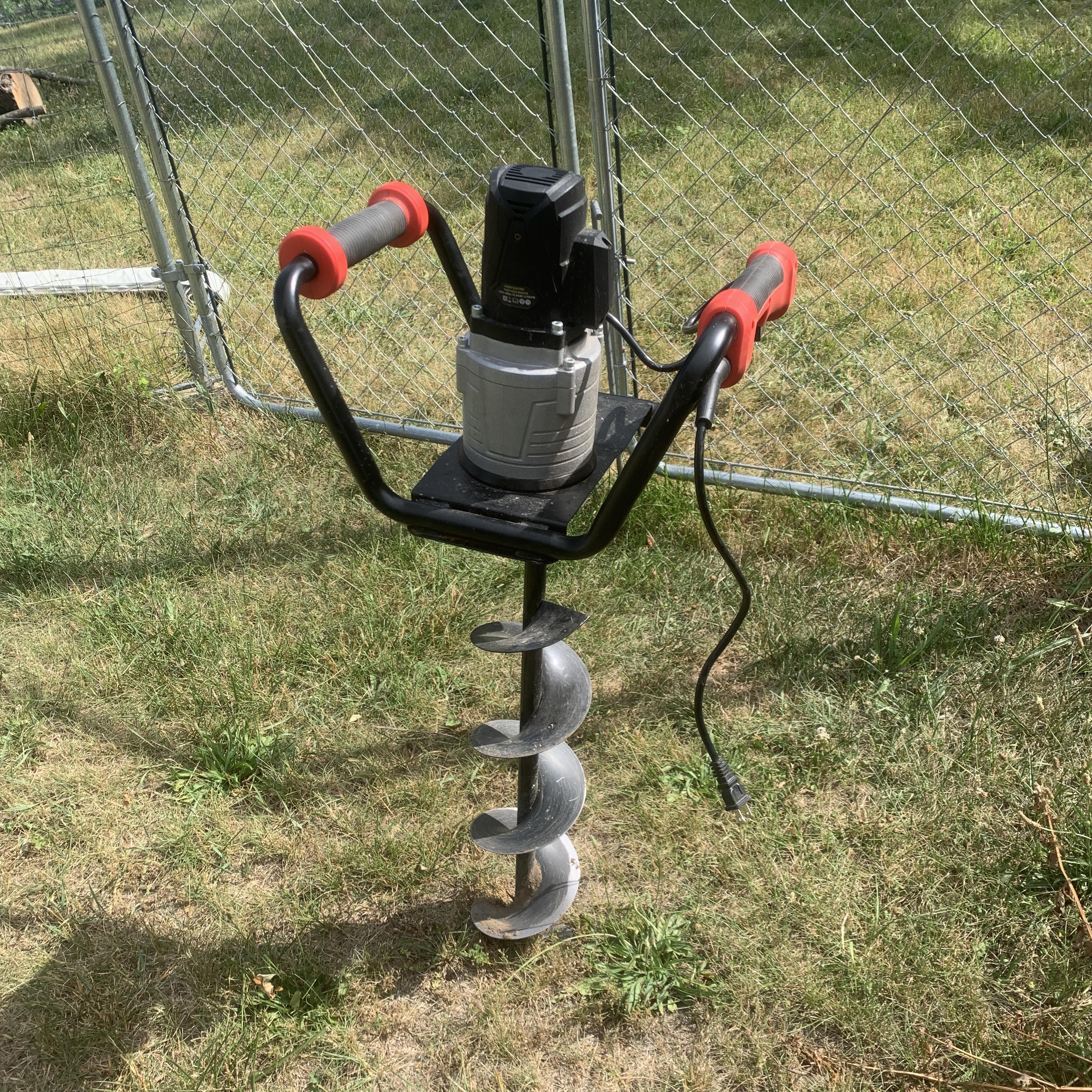 Rental Electric Auger Fence Digger Rental