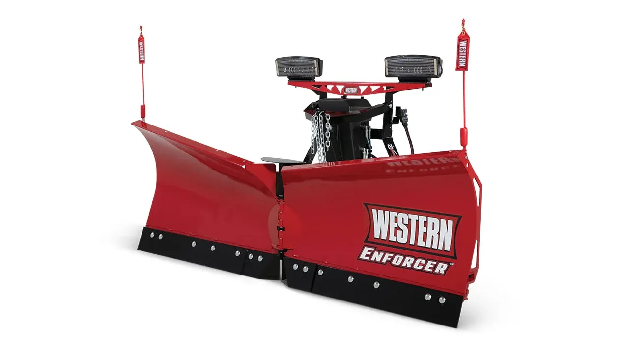 WESTERN® ENFORCER™ V-Plow Snowplow - Plow-Only Package Rental