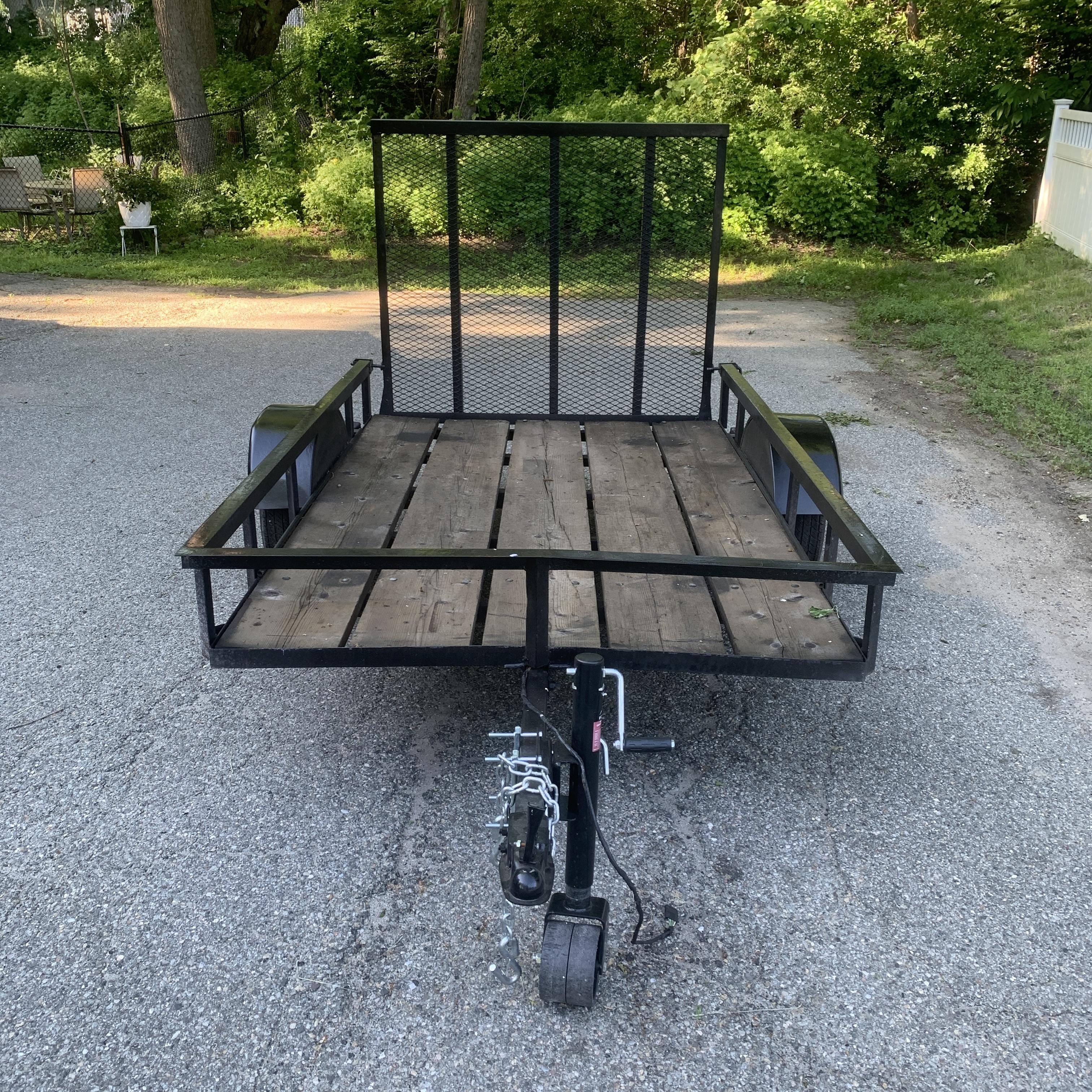 8x5 Utility Trailer Wood Floor Boards Rental
